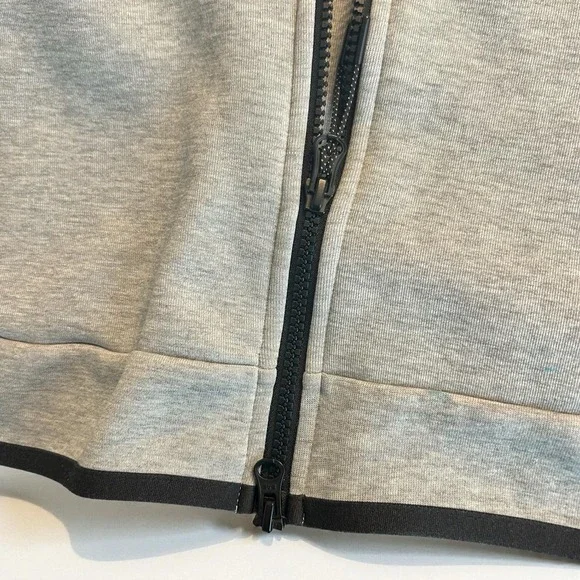 Men's Nike Tech Fleece Windrunner Full Zip Hoodie Gray 2XL XXL‎ HV0949-063